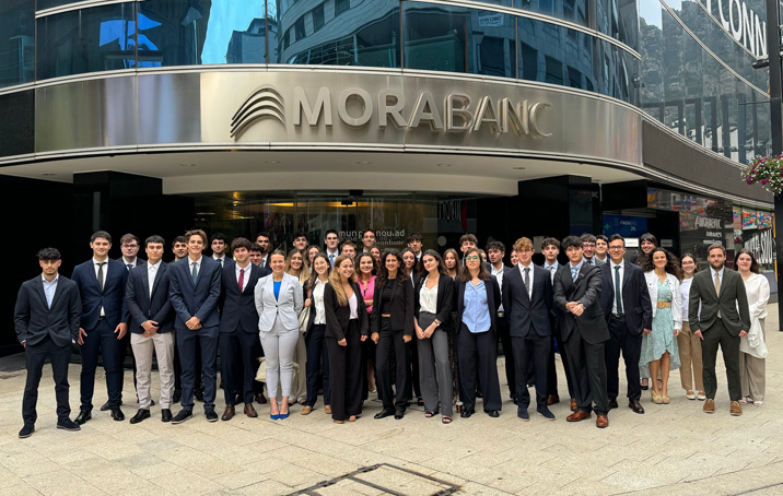 46 joves s’incorporen al programa d’estades professionals de MoraBanc