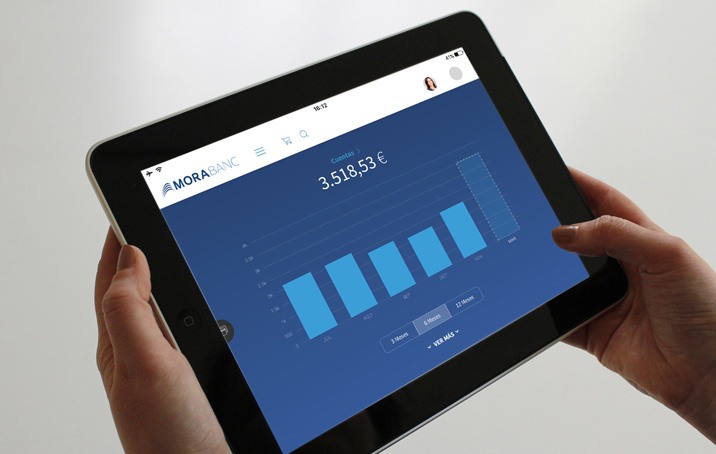 MoraBanc llança una versió per iPad de la seva aplicació mòbil