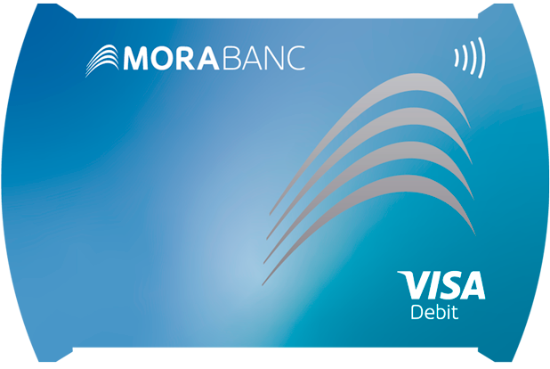 Visa MoraBanc Sticker